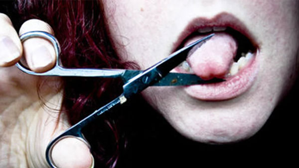 Woman cuts off her tongue to keep promise as DMK wins Tamil Nadu Woman cuts off her tongue to keep promise as DMK wins Tamil Nadu