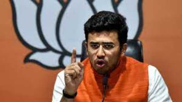 బెంగళూరు బీజేపీ ఎంపీ తేజస్వి సూర్య