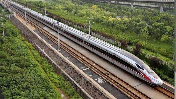 china launches first bullet train across indian border near arunachal pradesh china launches first bullet train across indian border near arunachal pradesh