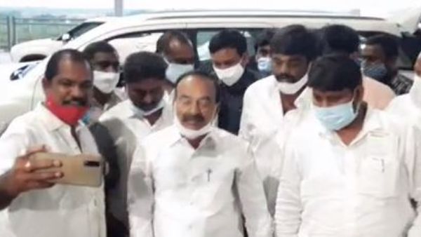 farmer minister etela rajender going to delhi in special flight to join bjp farmer minister etela rajender going to delhi in special flight to join bjp