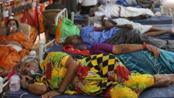 కోవిడ్ వార్డులో పడకల కొరత..