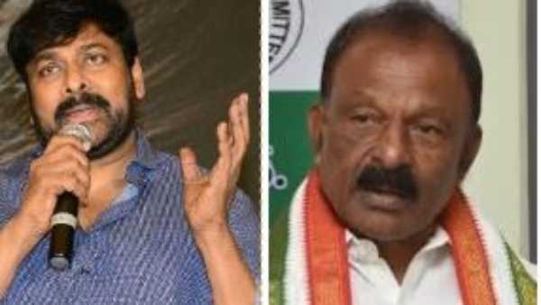 megastar chiranjeevi praises former politician raghuveera reddy for temples construction megastar chiranjeevi praises former politician raghuveera reddy for temples construction