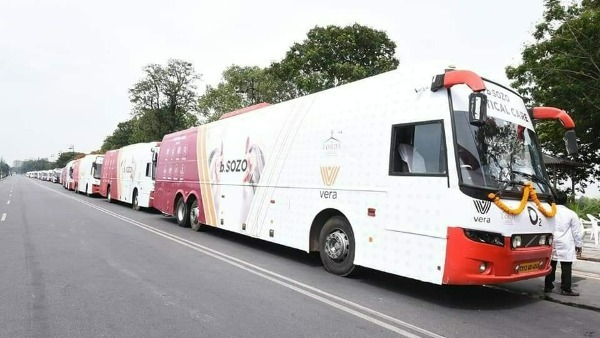 telangana minister ktr inaugurates mobile icu buses in hyderabad telangana minister ktr inaugurates mobile icu buses in hyderabad