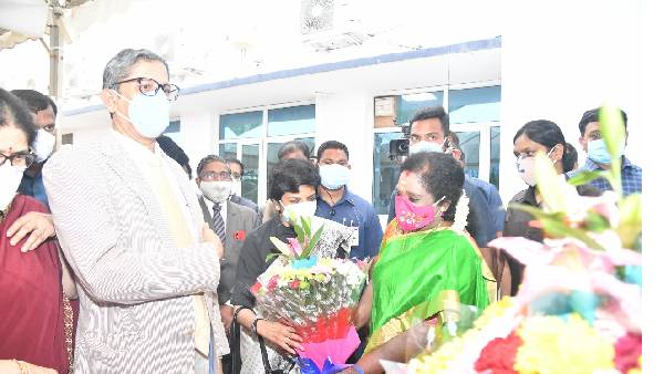 తెలంగాణకు రమణ గెశ్చర్