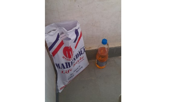 Warangal CM KCR Tour .. Couple with petrol bottle attempted to suicide Warangal CM KCR Tour .. Couple with petrol bottle attempted to suicide