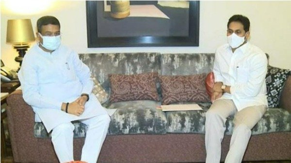ధర్మేంద్ర ప్రధాన్తో విశాఖ ప్రైవేటీకరణపై..