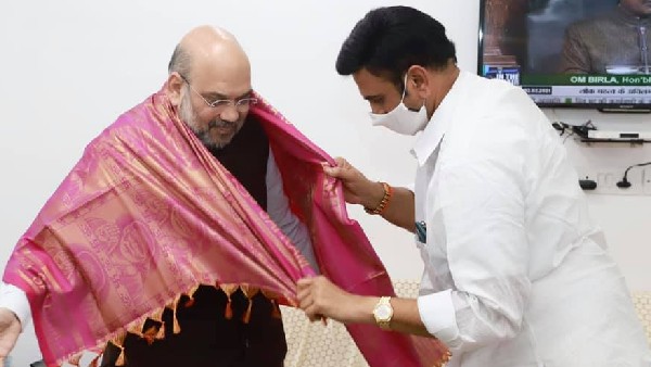 అమిత్ షా తో రఘురామ చర్చలు