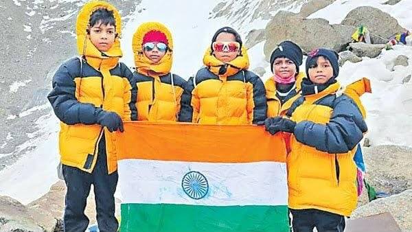 five child including ias gandham chandrudu son scales khardung la mountain five child including ias gandham chandrudu son scales khardung la mountain