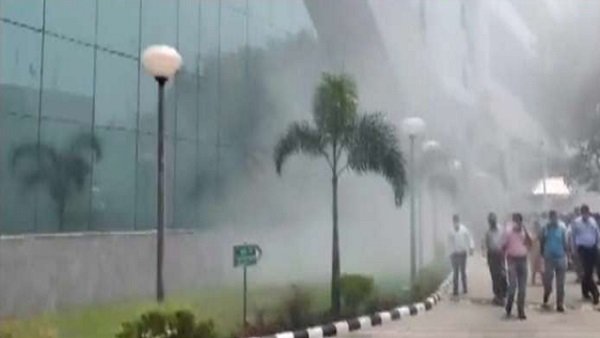 massive fire breaks out at cbi office at cgo in delhi massive fire breaks out at cbi office at cgo in delhi