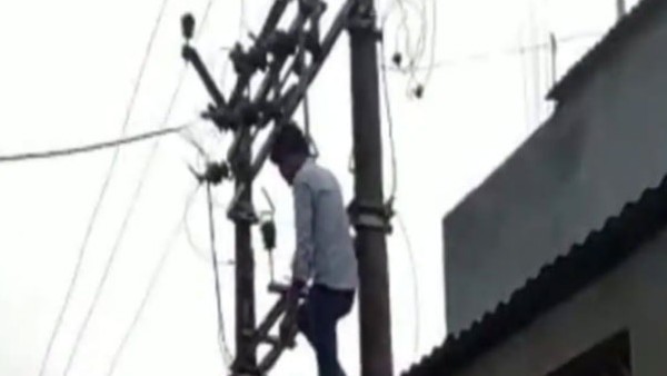 wife not give fish curry.. he sat in the transformer wife not give fish curry.. he sat in the transformer