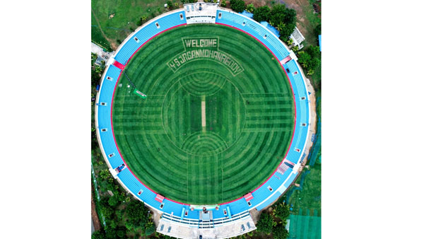 CM YS Jagan to inaugurates development works at YS Raja Reddy cricket stadium at Kadapa CM YS Jagan to inaugurates development works at YS Raja Reddy cricket stadium at Kadapa