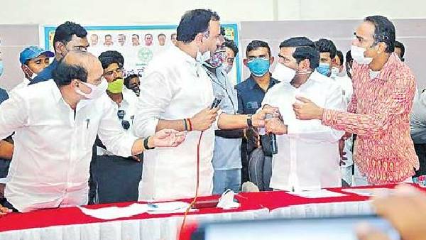 a case filed on congress mla Rajagopal reddy and his followers, due to clash with minister jagadish reddy. a case filed on congress mla Rajagopal reddy and his followers, due to clash with minister jagadish reddy.