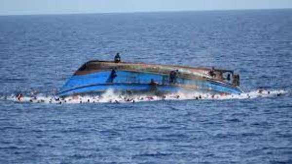 57 feared dead after boat capsizes off Libya coast 57 feared dead after boat capsizes off Libya coast