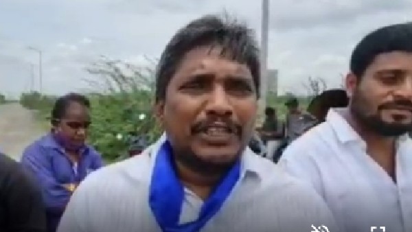 amaravati dalit jac burnt ysrcp mla rk effigies against his allegations over assigned lands amaravati dalit jac burnt ysrcp mla rk effigies against his allegations over assigned lands