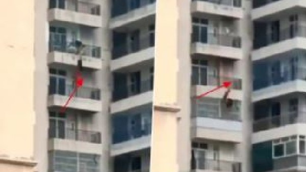 Video viral: A Woman Falls Off from apartment 9th-Floor Balcony After Argument With Husband. Video viral: A Woman Falls Off from apartment 9th-Floor Balcony After Argument With Husband.