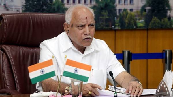 karanataka cm yediruppa announced resignation, will meet governor on 4pm karanataka cm yediruppa announced resignation, will meet governor on 4pm