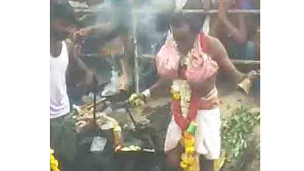 శ్రీ గంప మల్లయ్య స్వామి ఆలయం వద్ద వేడుకలు