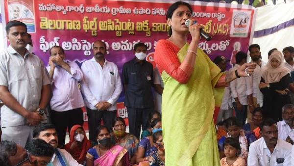 YS Sharmila will participate Nirudyoga Nirahara Deeksha at Siddipet district on August 31 YS Sharmila will participate Nirudyoga Nirahara Deeksha at Siddipet district on August 31