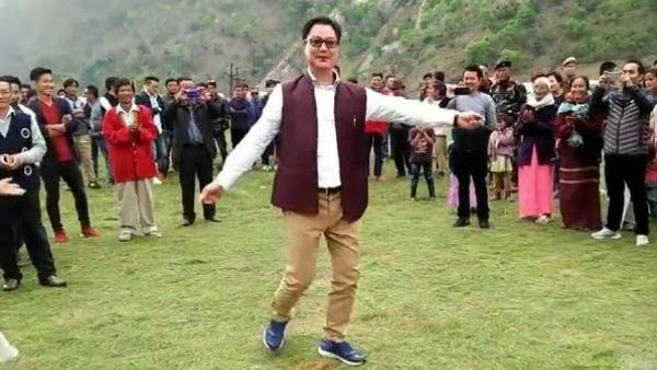 A decent dancer: PM Modi Comments On Minister Kiren Rijijus Dance Video. A decent dancer: PM Modi Comments On Minister Kiren Rijijus Dance Video.