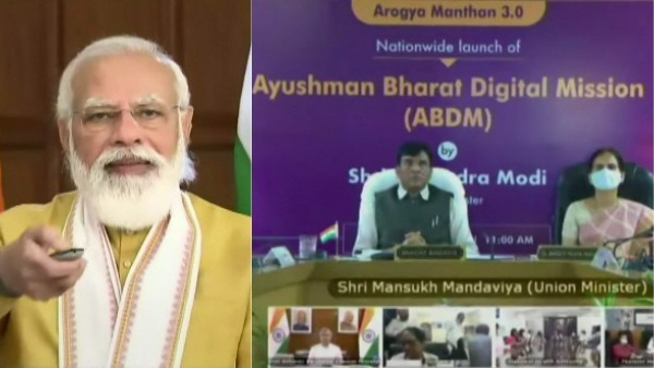 Ayushman Bharat Digital Mission: PM Narendra Modi launches health ID for all Ayushman Bharat Digital Mission: PM Narendra Modi launches health ID for all
