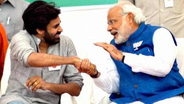 janasena chief pawan kalyan thanks pm modi for alloting air strip on nellore-prakasam high way janasena chief pawan kalyan thanks pm modi for alloting air strip on nellore-prakasam high way