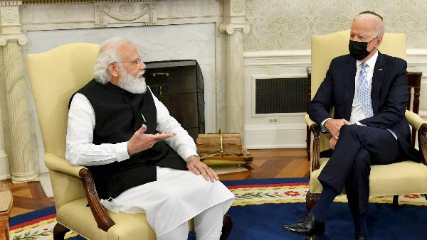 Known you for a long time:Biden, PM Modi praises US President vision Known you for a long time:Biden, PM Modi praises US President vision