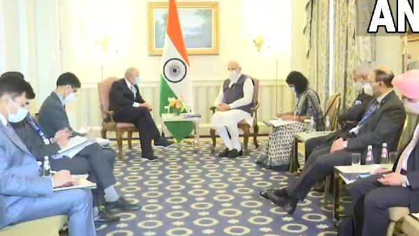 Modi discusses various issues with Blackstone CEO Modi discusses various issues with Blackstone CEO