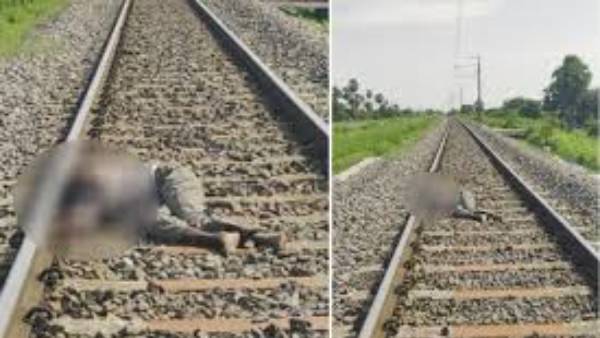 రైల్వే ట్రాక్పై రాజు ఆత్మహత్య...