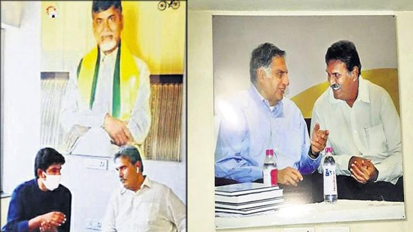 చంద్రబాబు ఫొటో స్థానంలో రతన్ టాటా