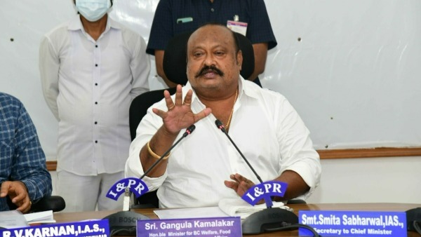 Coronavirus positive for telangana minister gangula kamalakar. Coronavirus positive for telangana minister gangula kamalakar.