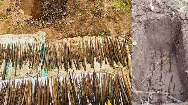 Maoist booby traps; Police identified 10 traps, target combing security forces Maoist booby traps; Police identified 10 traps, target combing security forces