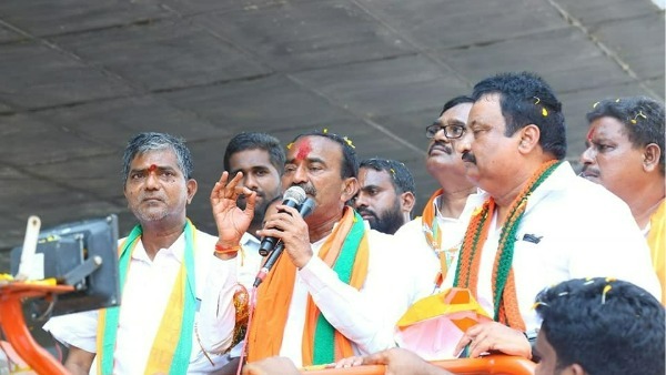 హుజూరాబాద్లో దసరా టీఆర్ఎస్దేనట, కానీ.. : ఈటల