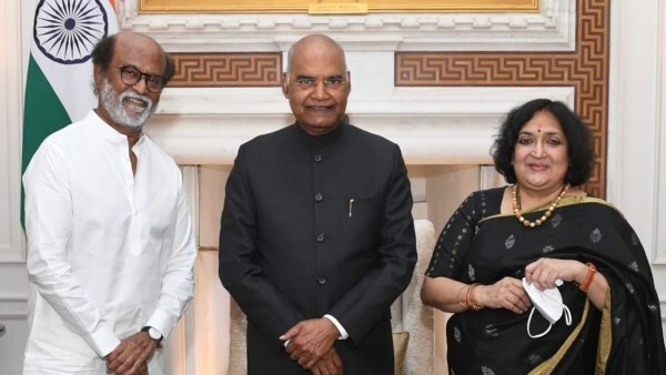 రాష్ట్రపతితో భేటీ అయిన సూపర్ స్టార్