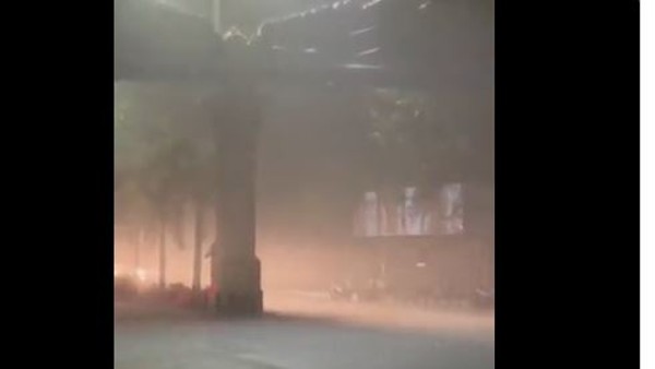Very heavy rains in Tirupati: floods on raods Very heavy rains in Tirupati: floods on raods