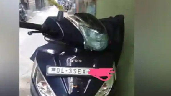 delhi two wheeler drivers face SEX problem on number plates delhi two wheeler drivers face SEX problem on number plates