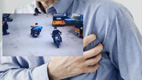 man heart stroke while he is driving man heart stroke while he is driving