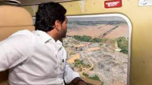 వరద ప్రభావిత ప్రాంతాలలో జగన్ ఏరియల్ సర్వే