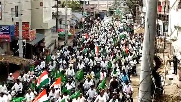 36 వ రోజుకు చేరిన అమరావతి రైతుల పాదయాత్ర
