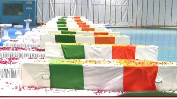 bipin rawat, madhulika and two mortal remains only identified, dna sample collection for others bipin rawat, madhulika and two mortal remains only identified, dna sample collection for others