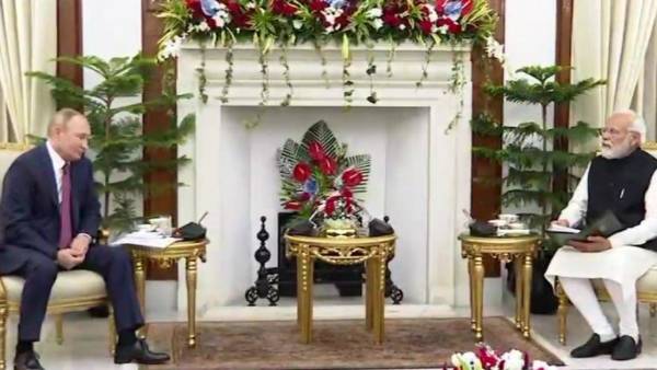 modi-putin meet begins in hydeabad house, pm says no change in pace of growth among relations modi-putin meet begins in hydeabad house, pm says no change in pace of growth among relations