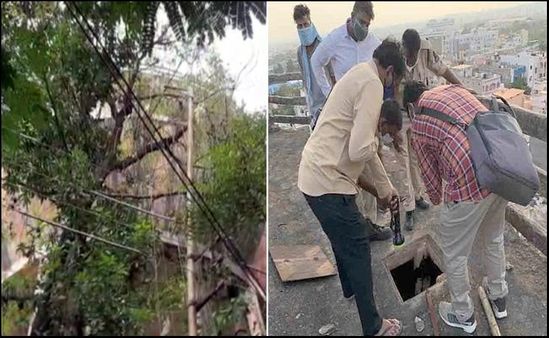 dead body found in water tank at hyderabad dead body found in water tank at hyderabad