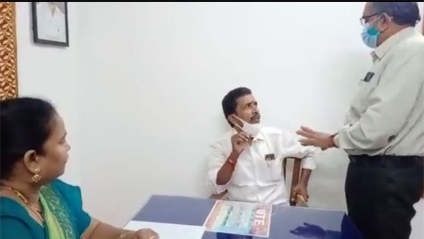 తనను దుర్భాషలాడిన వైసీపీ నేతల తీరుతో కన్నీటి పర్యంతం అయిన ఎంపీడీఓ