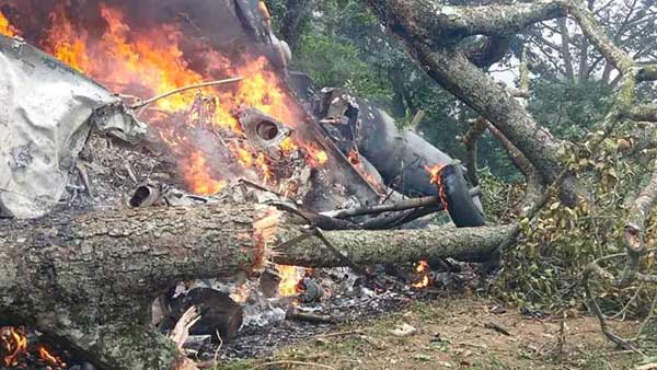 IAF chopper crash report submitted to centre, airforce chief explained details to rajnath IAF chopper crash report submitted to centre, airforce chief explained details to rajnath
