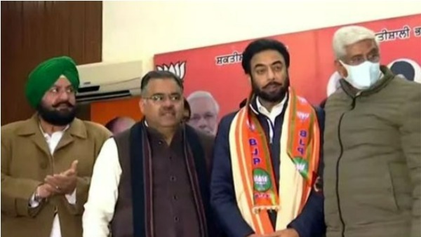 Punjab Congress MLA Dr Harjot Kamal joins BJP, likely to fight against Malvika Sood from Moga. Punjab Congress MLA Dr Harjot Kamal joins BJP, likely to fight against Malvika Sood from Moga.