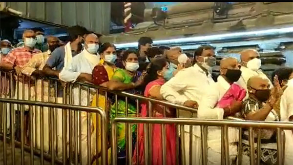 తిరుమలలో ప్రముఖులు