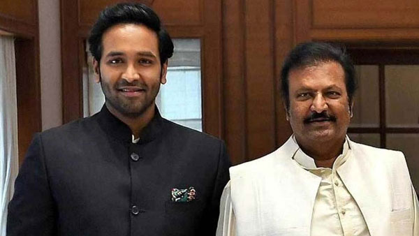 Nai brahmins demanded to arrest Mohan Babu and Manchu Vishnu over naga srinu issue Nai brahmins demanded to arrest Mohan Babu and Manchu Vishnu over naga srinu issue