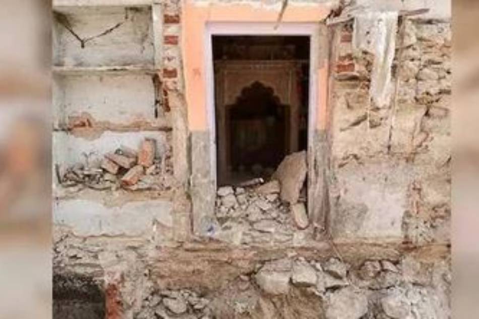3 demolished temples to be rebuilt:Alwar district administration 3 demolished temples to be rebuilt:Alwar district administration