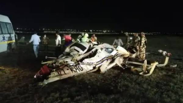 Chhattisgarh: 2 Pilots Killed As Govt Helicopter Crashes In Raipur, CM Baghel Extends Condolences Chhattisgarh: 2 Pilots Killed As Govt Helicopter Crashes In Raipur, CM Baghel Extends Condolences