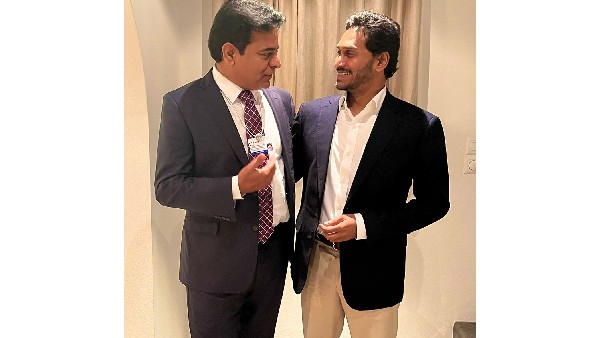 సోదరుడు జగన్ తో గొప్ప సమావేశం జరిగిందన్న మంత్రి కేటీఆర్