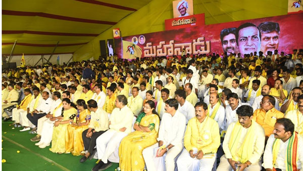 టీడీపీ మహానాడు విజయవంతం